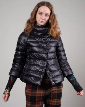 3/4 sleeve jacket - black