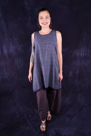6229 Dark Chambray Stripe Shift