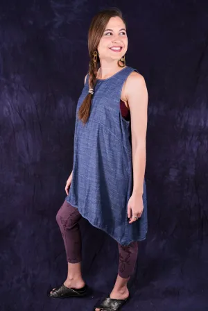 6229 Medium Chambray Stripe Shift