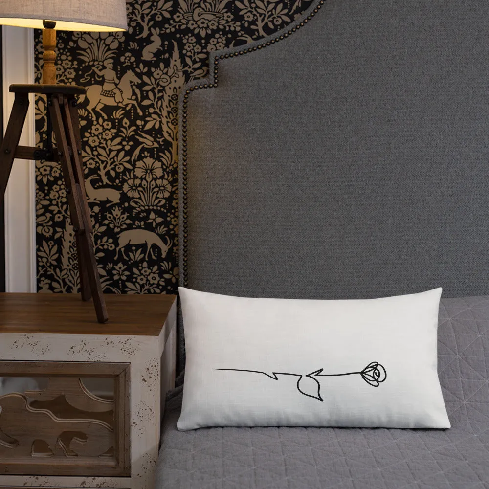 A Rose is a Rose is a Rose is a Rose Premium Pillow
