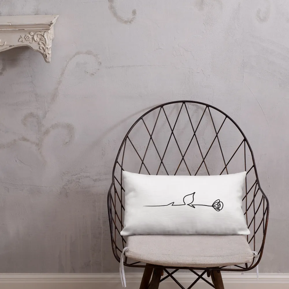 A Rose is a Rose is a Rose is a Rose Premium Pillow