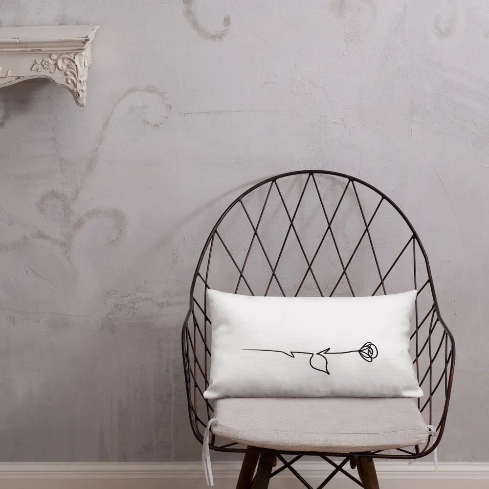 A Rose is a Rose is a Rose is a Rose Premium Pillow