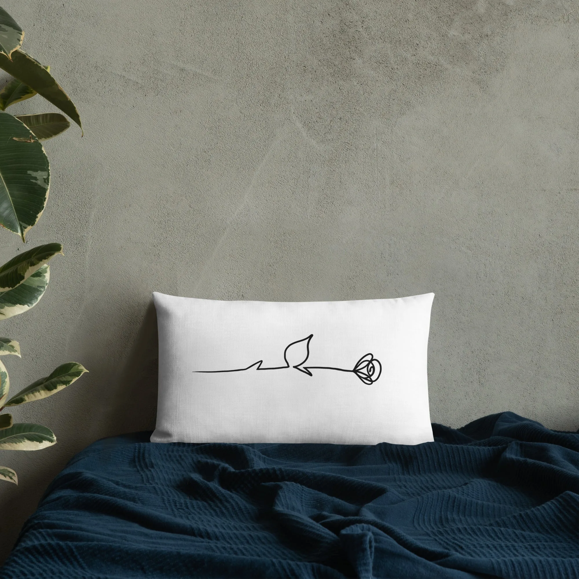 A Rose is a Rose is a Rose is a Rose Premium Pillow