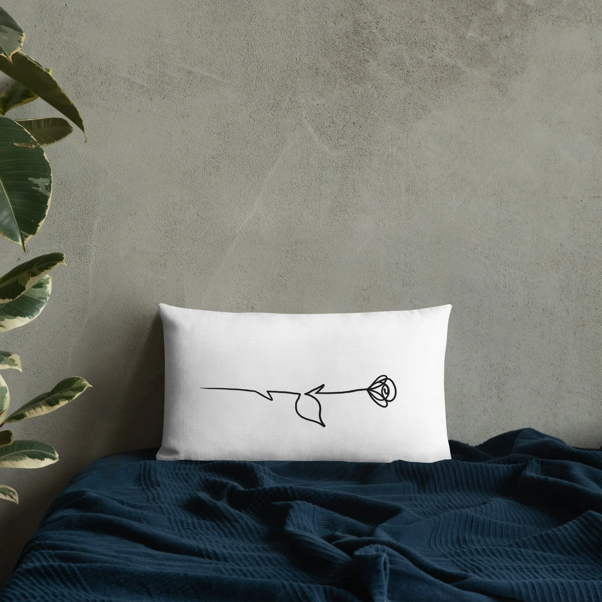 A Rose is a Rose is a Rose is a Rose Premium Pillow