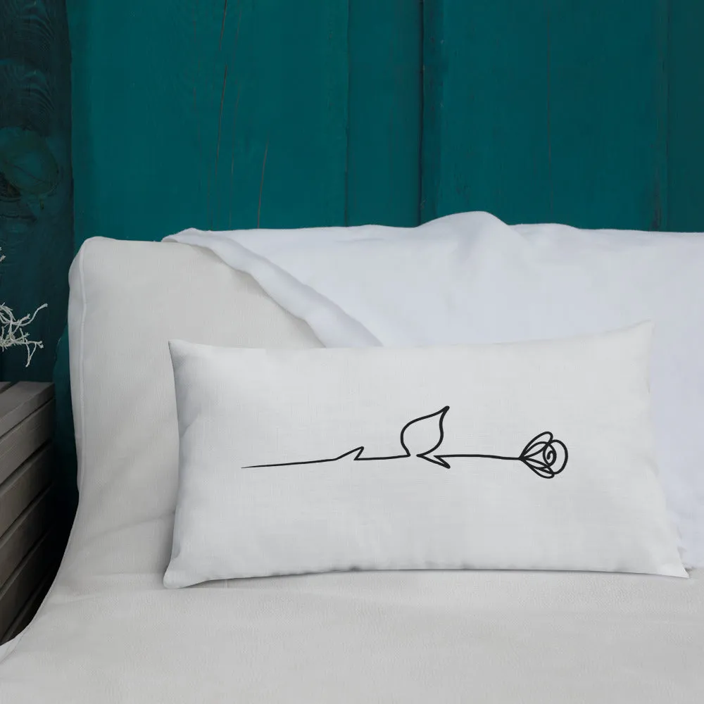 A Rose is a Rose is a Rose is a Rose Premium Pillow