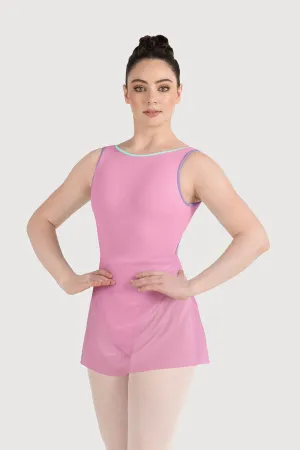 AB5261 - Bloch Cara Drape Front Womens Mesh Skirt