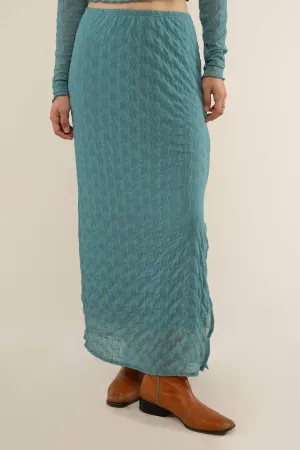 Abra Jacquard Mesh Skirt 