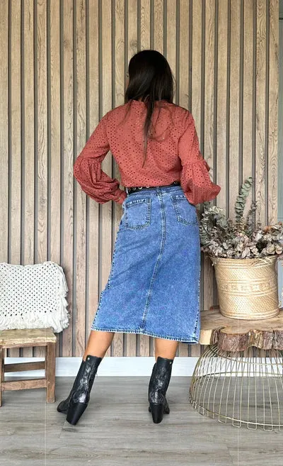 Amsterdam Terracotta Shirt