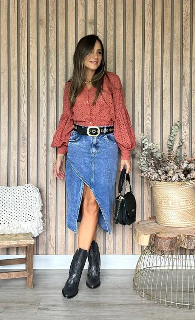 Amsterdam Terracotta Shirt