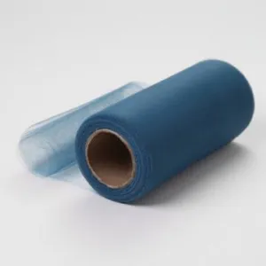 Antique Blue Tulle Fabric