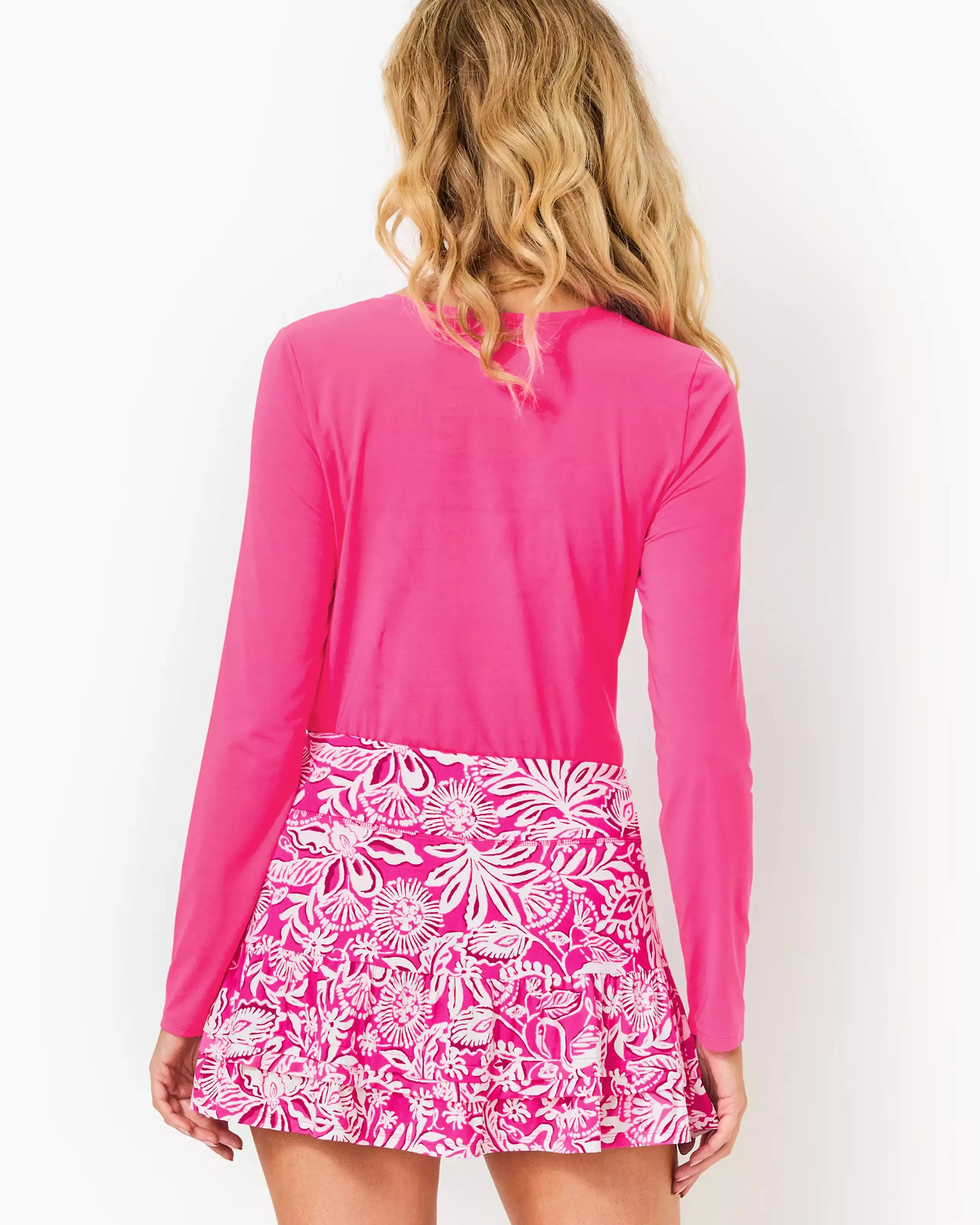 Aqualine Skort UPF 50  (Absolutely Flamazing)
