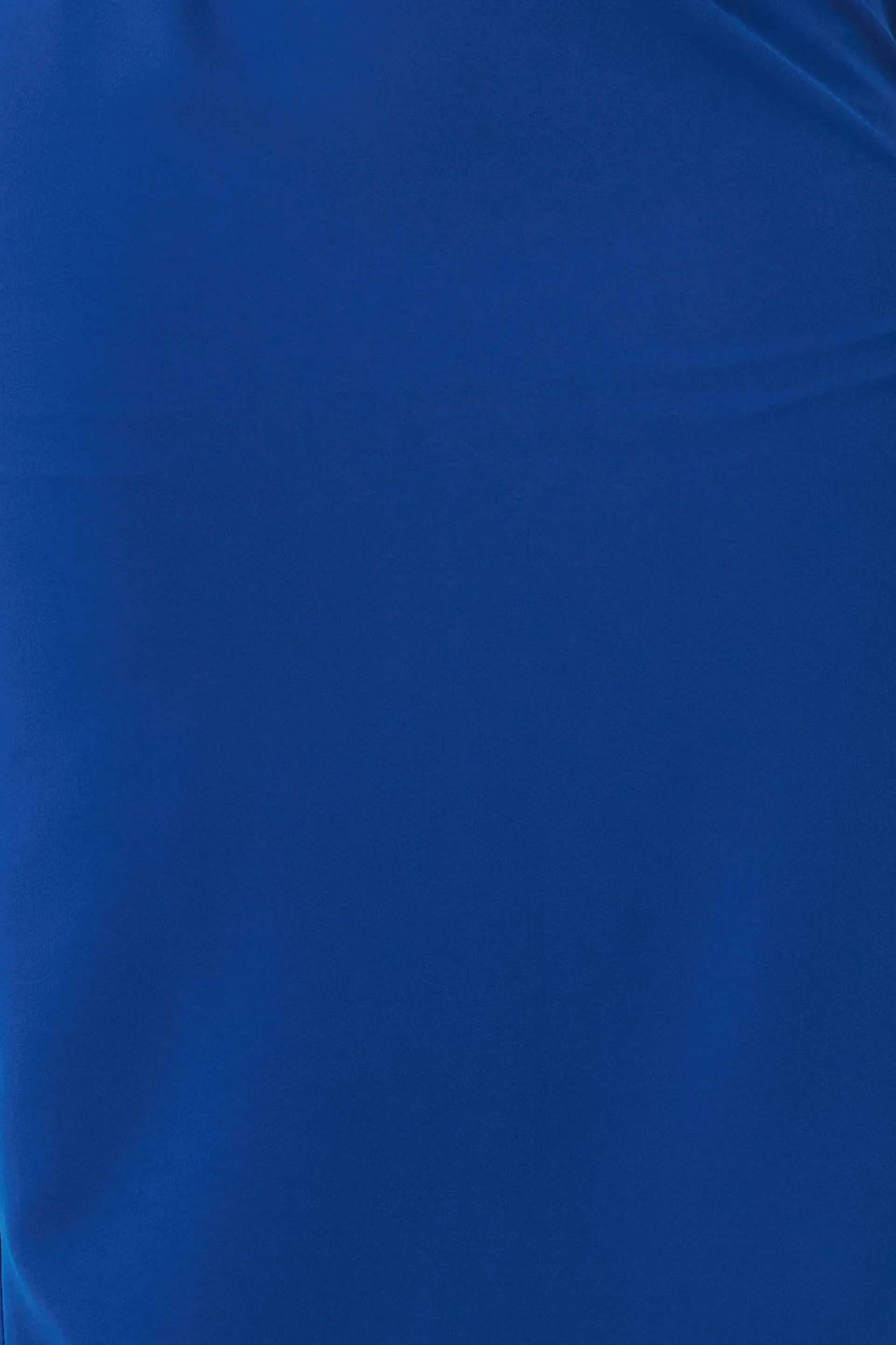 Ardor Longline Pencil Skirt - Blue