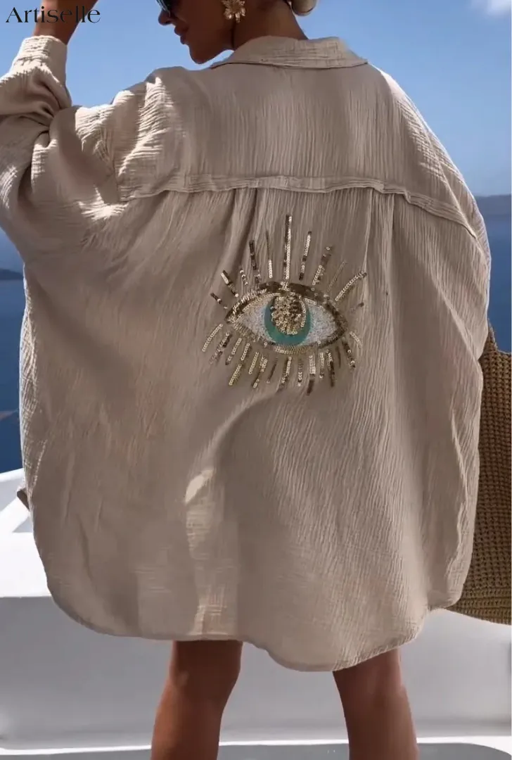 Artiselle | Scarlett - Luxe Beaded Casual Shirt