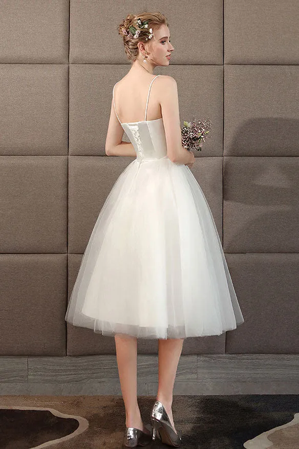 Ballerina Style Tulle Wedding Dress DV3028
