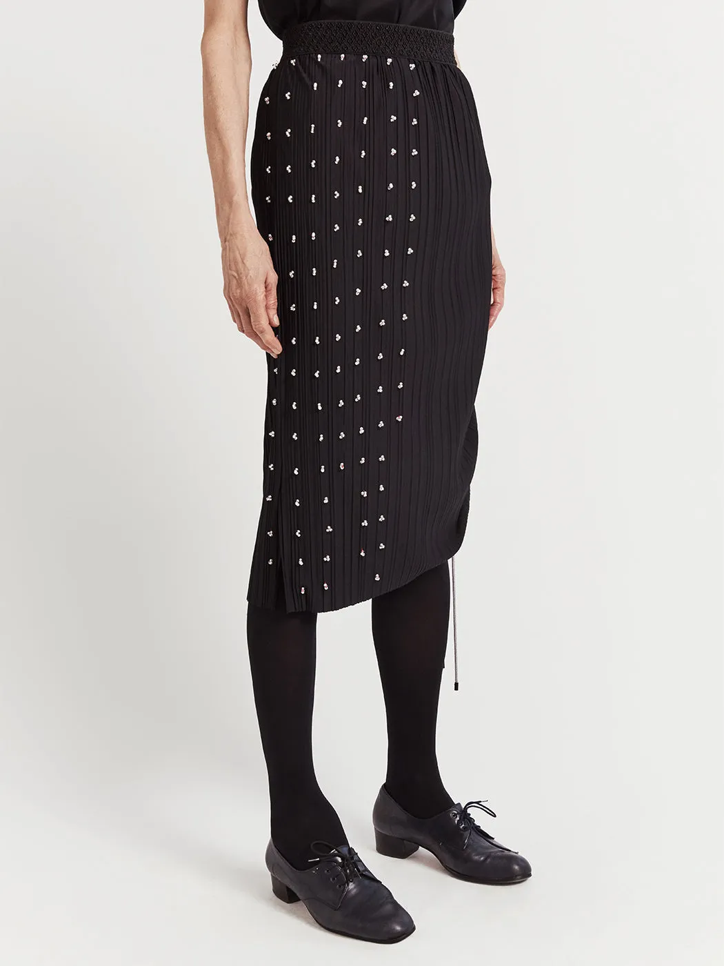 Bead Pleat Skirt