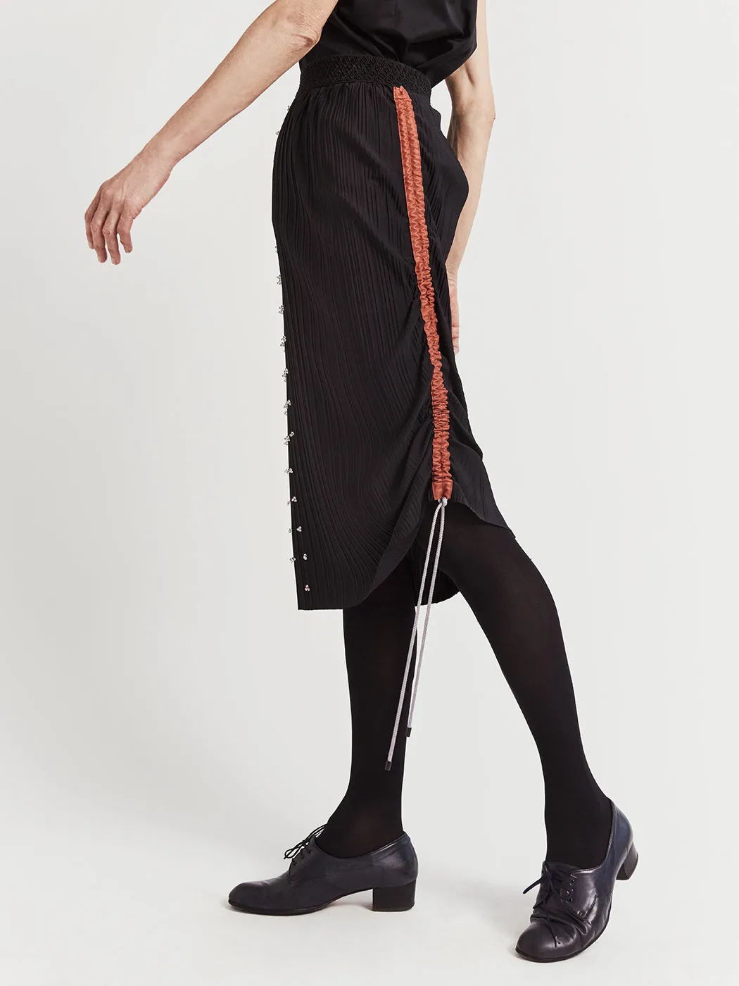 Bead Pleat Skirt