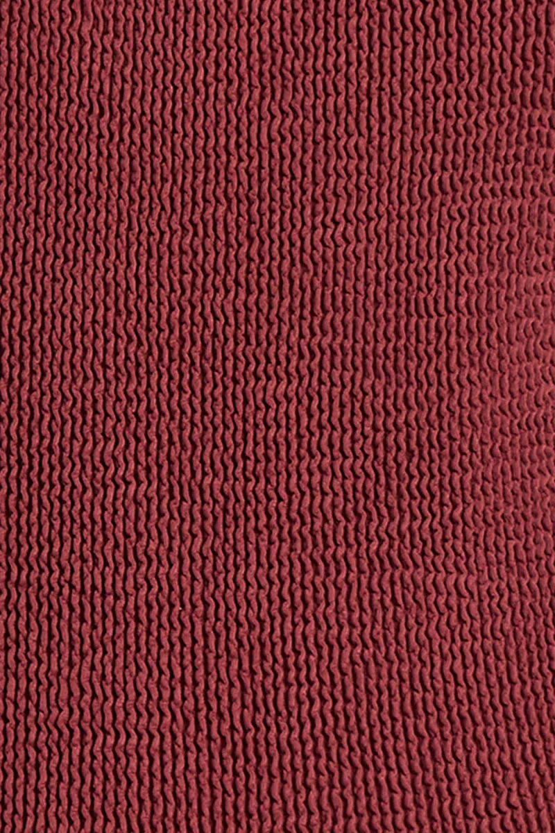 Beaded Fowler One Piece - Carmine Recycled by Bond Eye