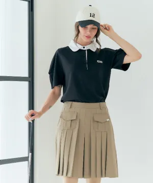 BENECIA 12 Retro Mid Culottes - Mocha