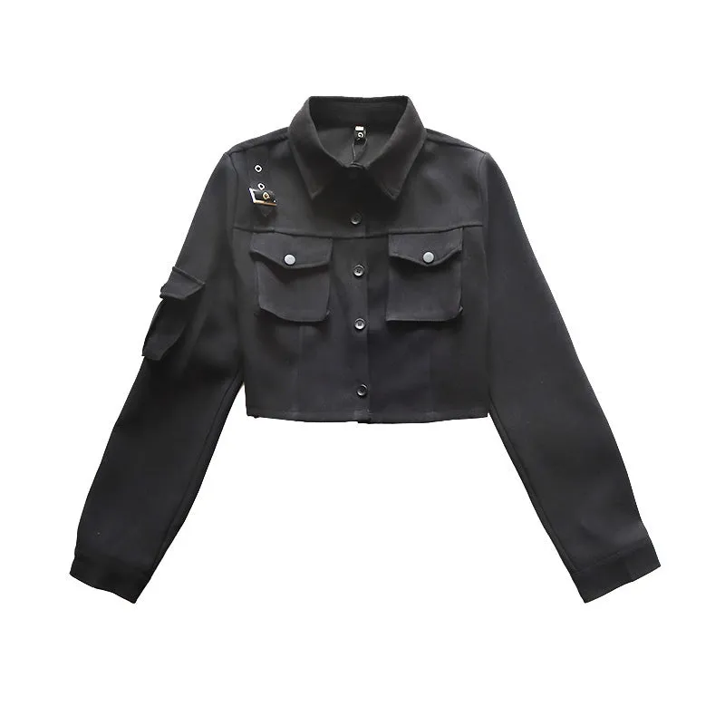 black punk two piece suit  UB98577