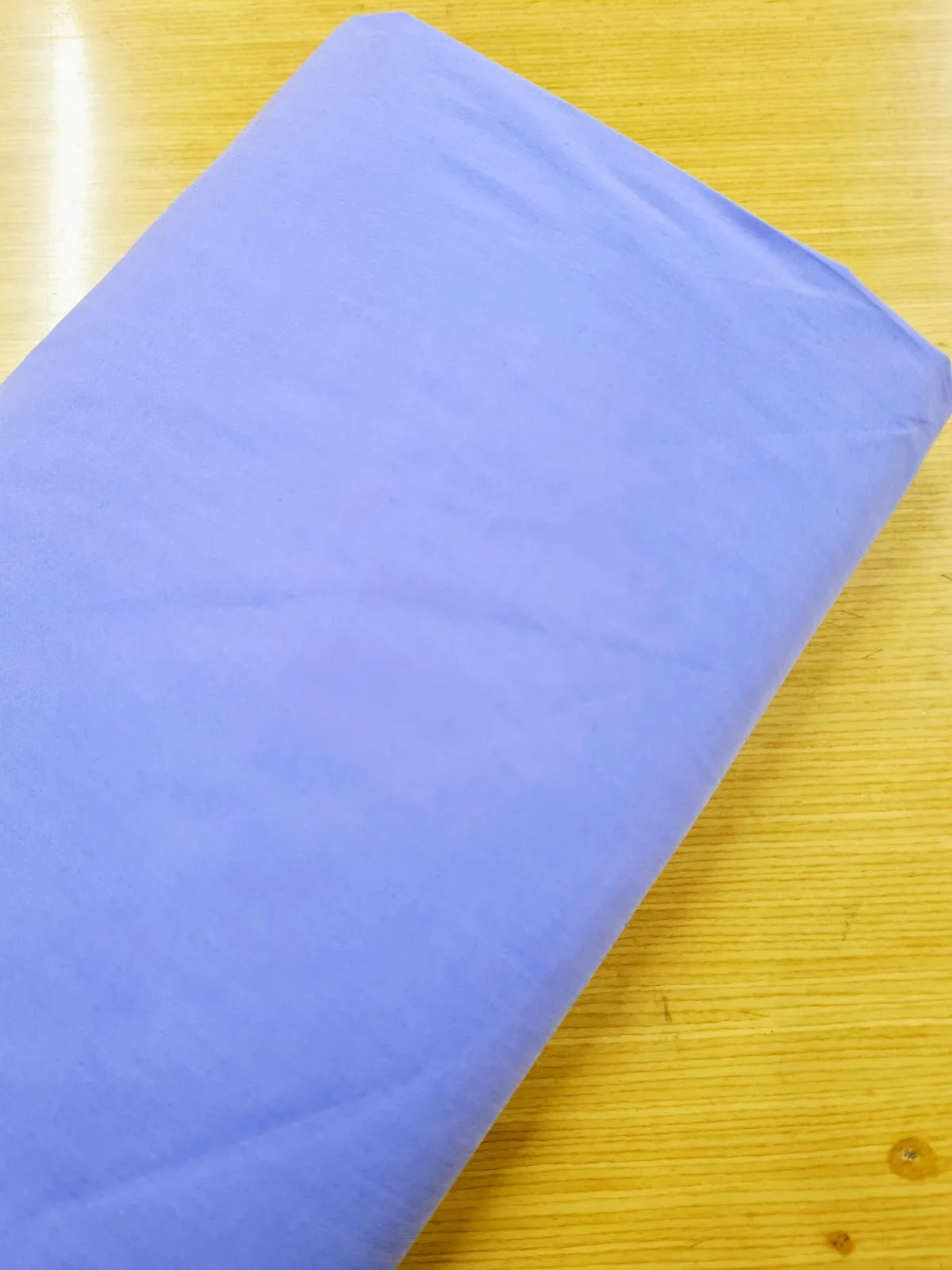 Blue Color Chambray Cotton Fabric