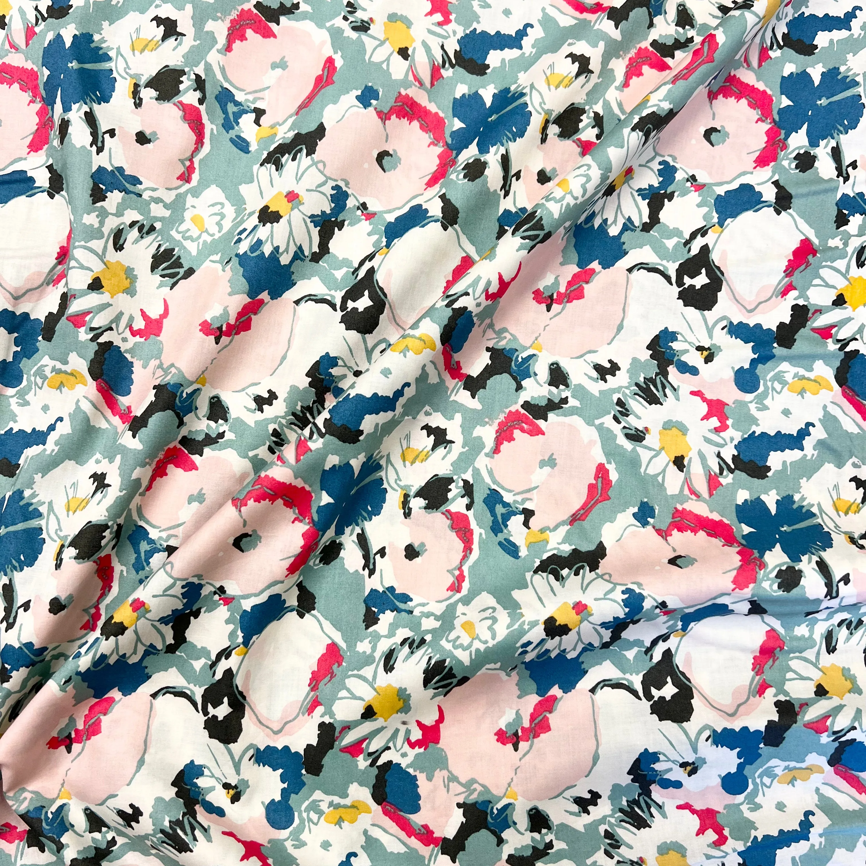 Botanical Flora - Cotton Lawn