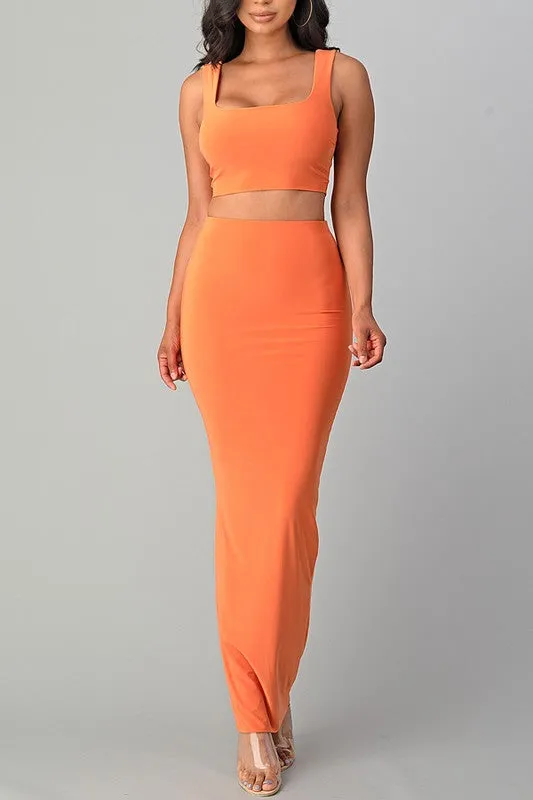 BRIA LONG SKIRT SET