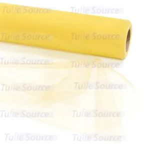 Butter Yellow Tulle Fabric
