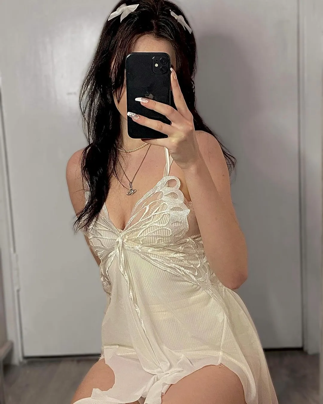 Butterfly Mesh Dress UB98666