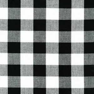 Carolina Gingham - 1'' Black