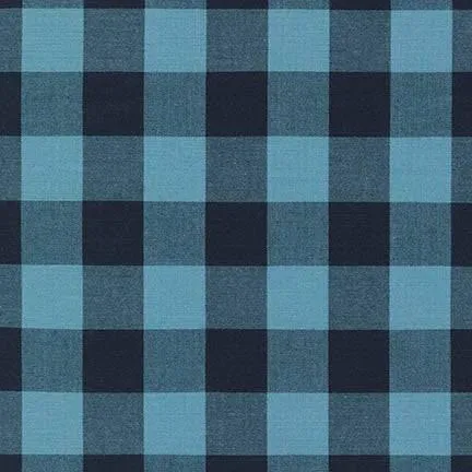 Carolina Gingham - 1'' Indigo