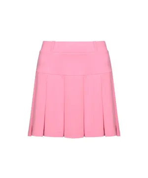 CHUCUCHU Women's Mesh Dual Skirt - Pink