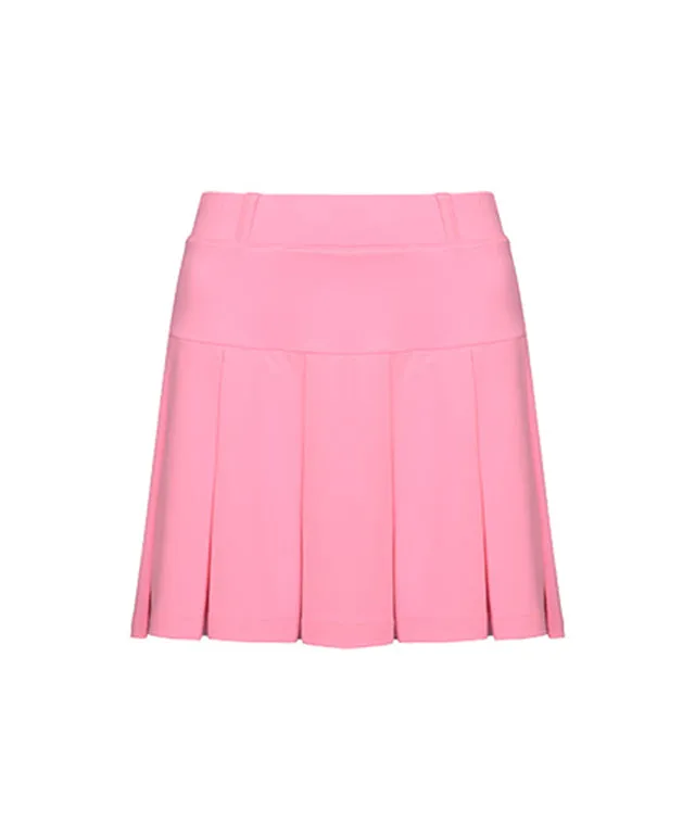 CHUCUCHU Women's Mesh Dual Skirt - Pink
