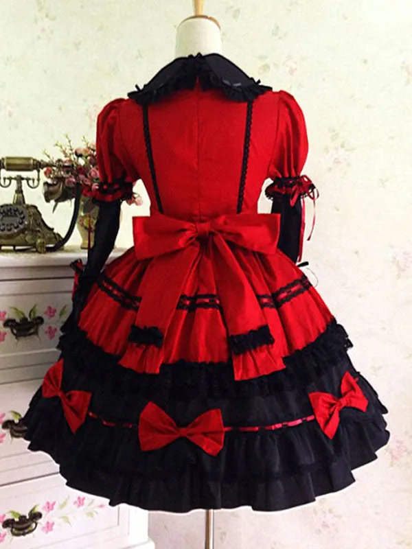 Classic Lolita OP Dress Pink Ruffles Lolita One Piece Dresses