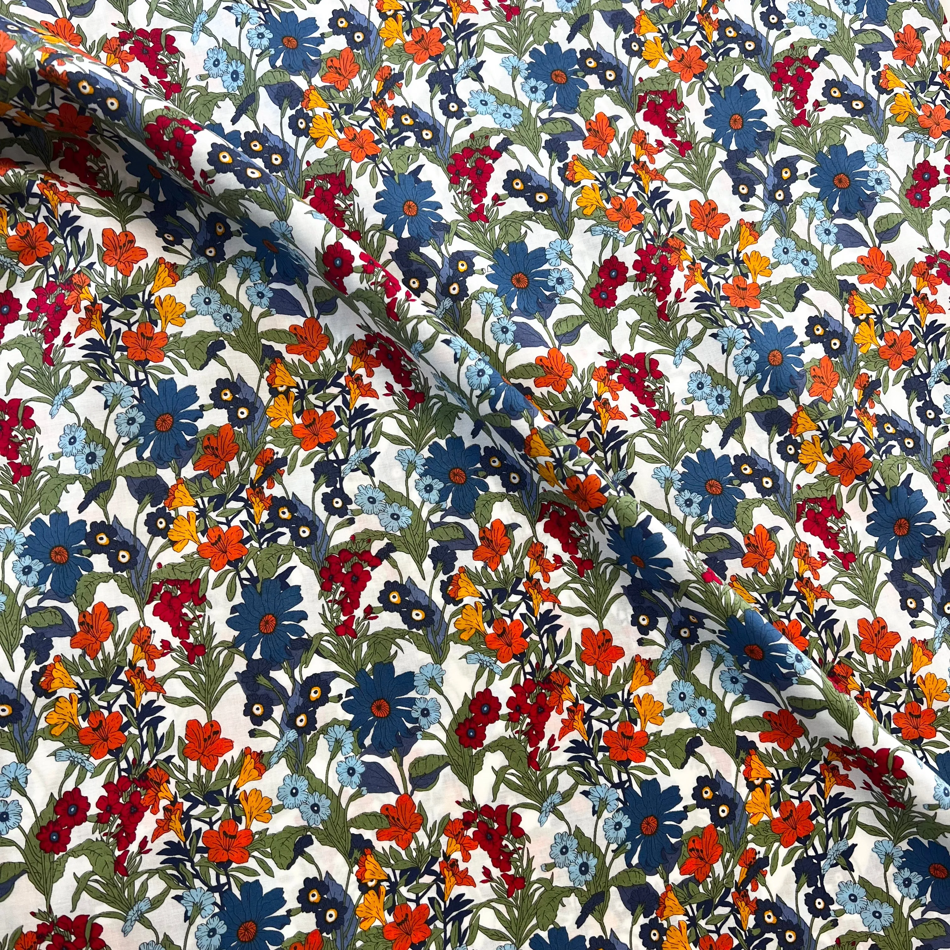 Cornflower Cotton Lawn - Blue