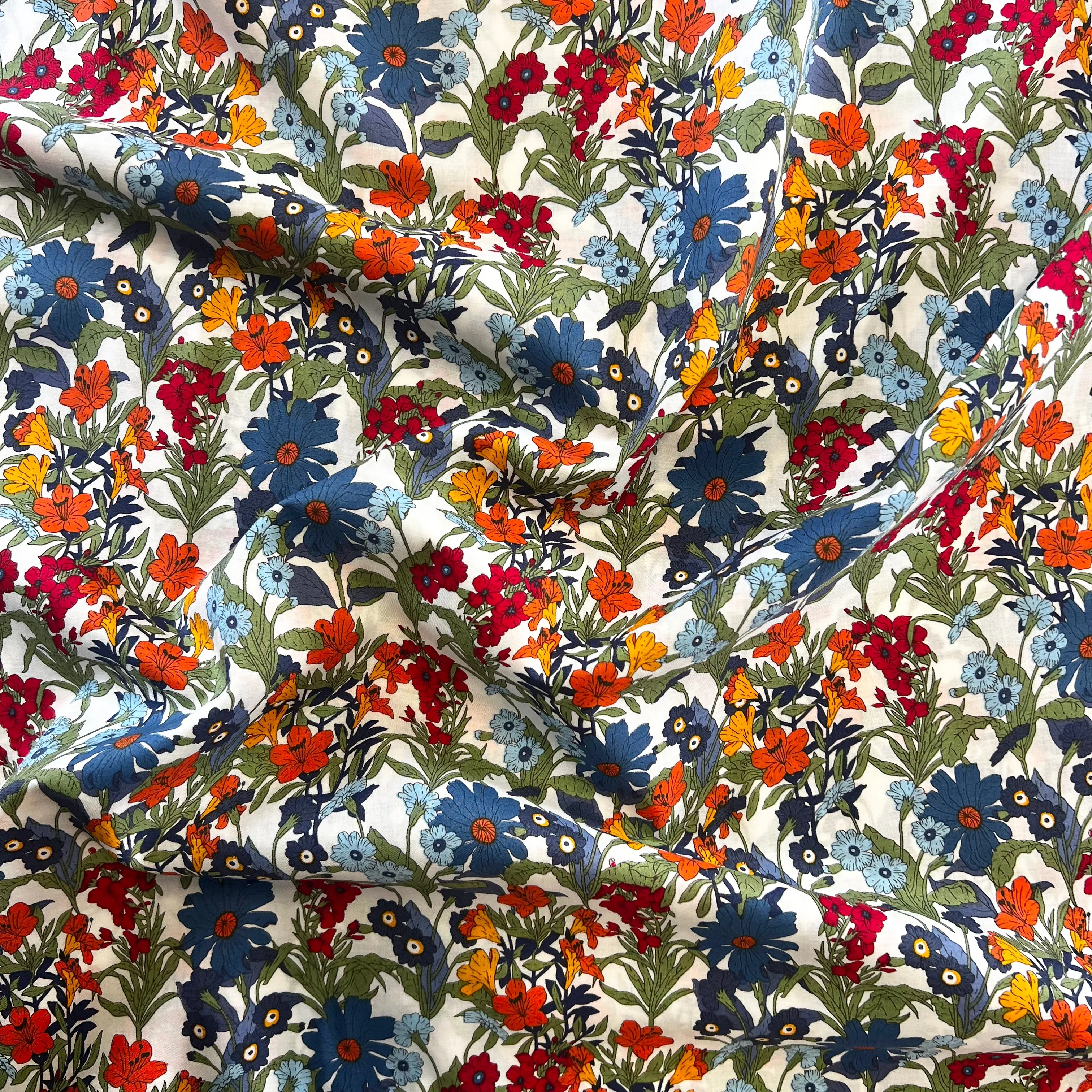 Cornflower Cotton Lawn - Blue