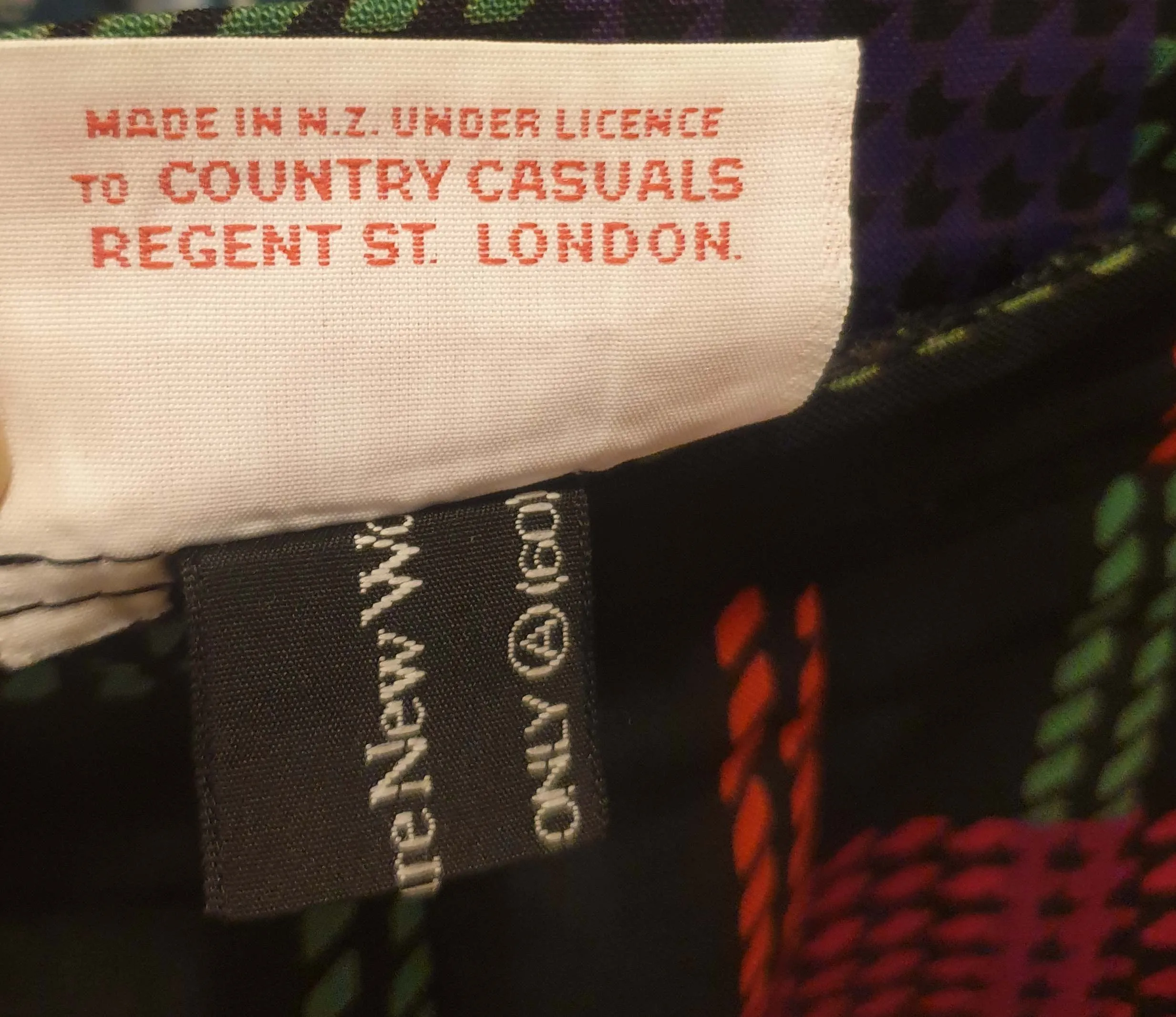 Country Casuals vintage pleated midi skirt size UK18
