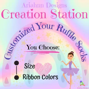 Create Ruffle Socks (detachable)