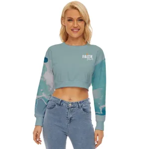 Cropped Long Sleeve Sweatshirt