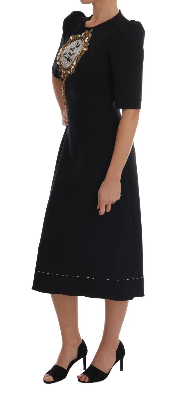 Crystal Wool Fairy Tale Mirror Dress