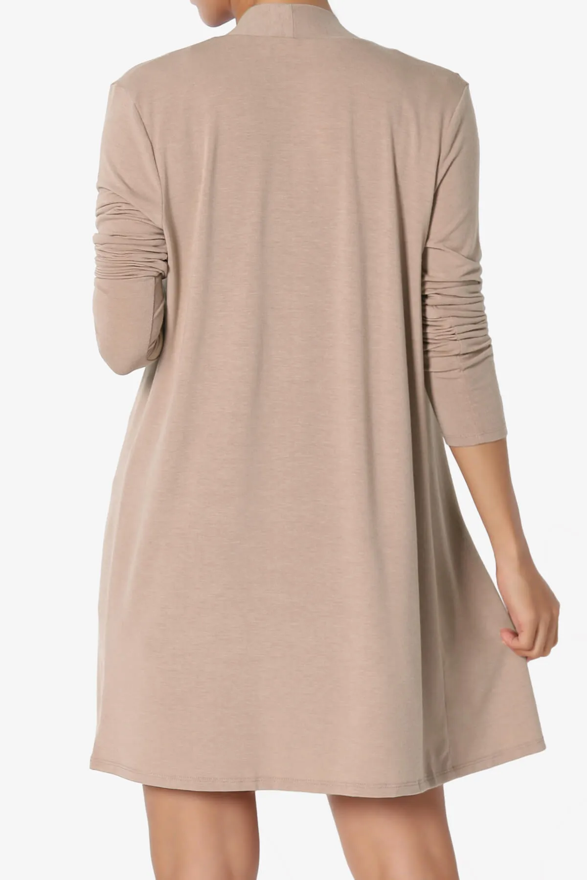 Daday Long Sleeve Pocket Open Front Cardigan