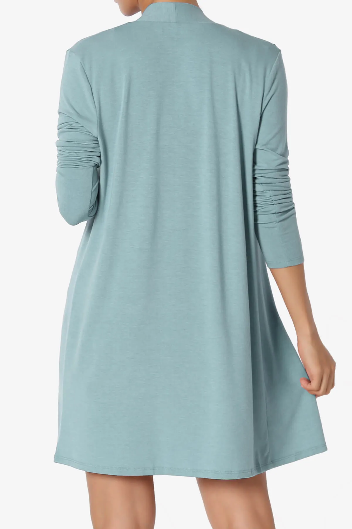 Daday Long Sleeve Pocket Open Front Cardigan