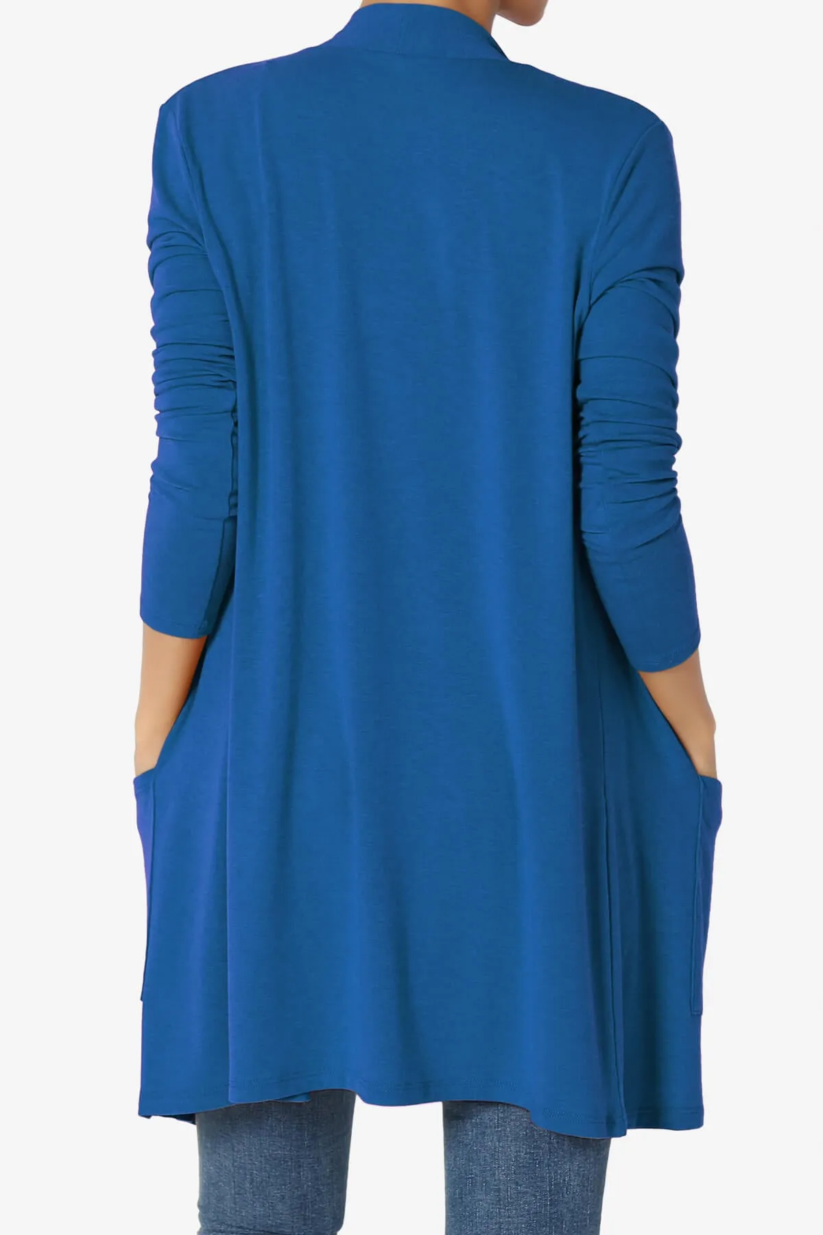 Daday Long Sleeve Pocket Open Front Cardigan