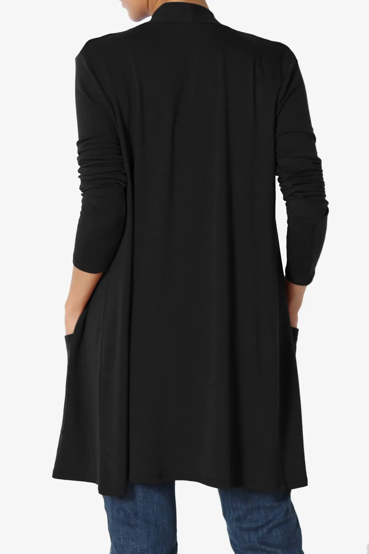 Daday Long Sleeve Pocket Open Front Cardigan