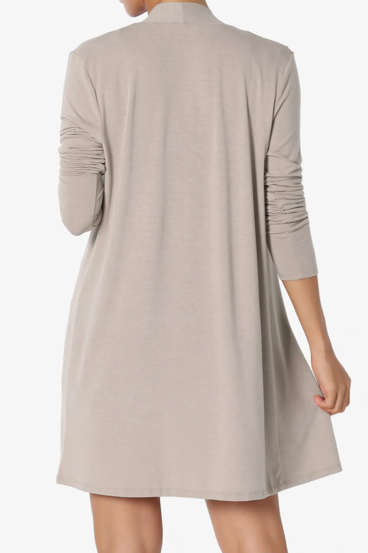 Daday Long Sleeve Pocket Open Front Cardigan
