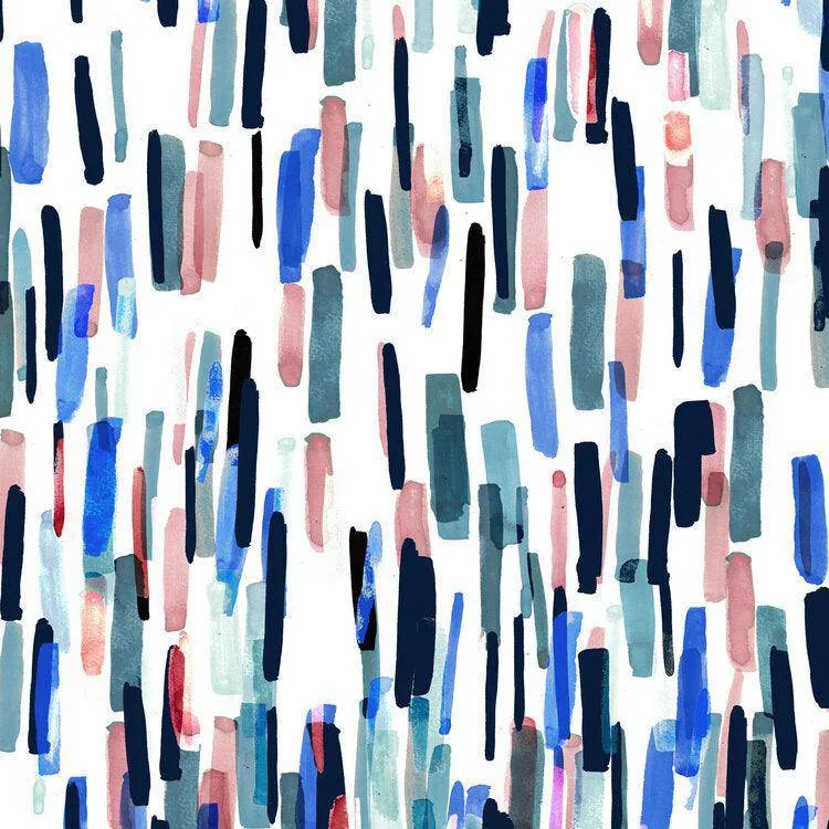 Dashwood Studios - Ace Cotton Lawn - Flourish Brush Stroke - Day
