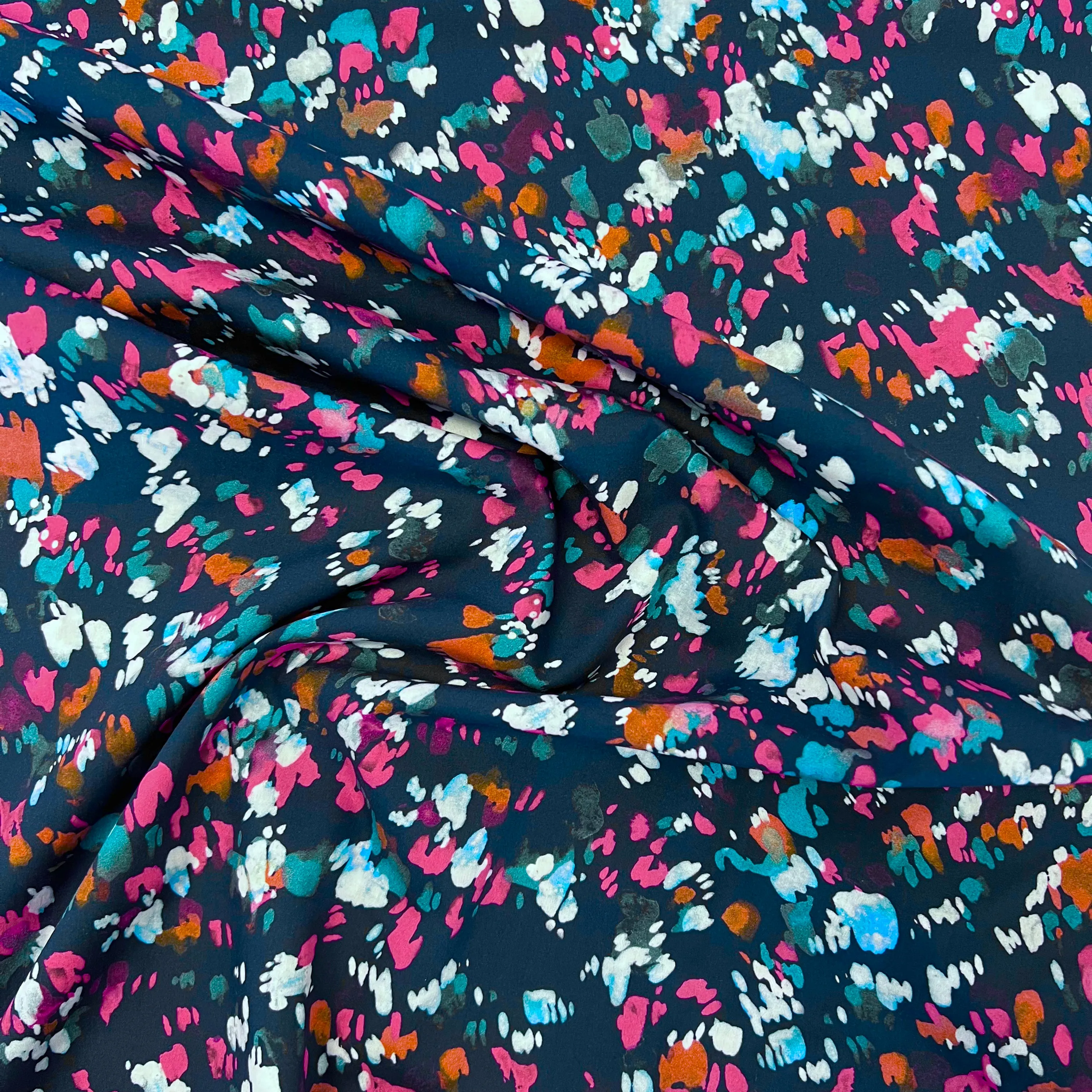 Dashwood Studios - Ace Cotton Lawn - Flourish Paint - Night