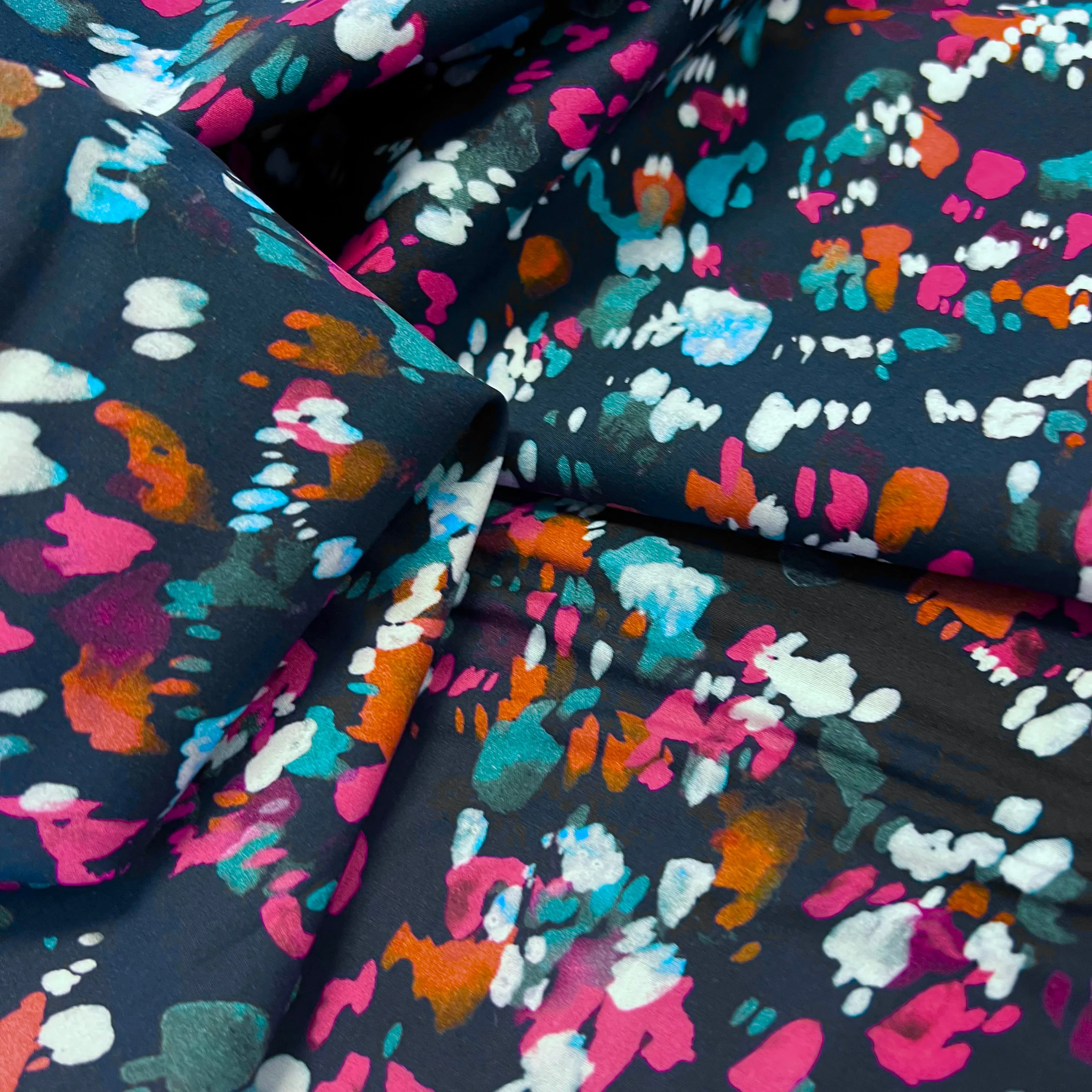 Dashwood Studios - Ace Cotton Lawn - Flourish Paint - Night