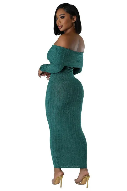 Demure Long Maxi Dress