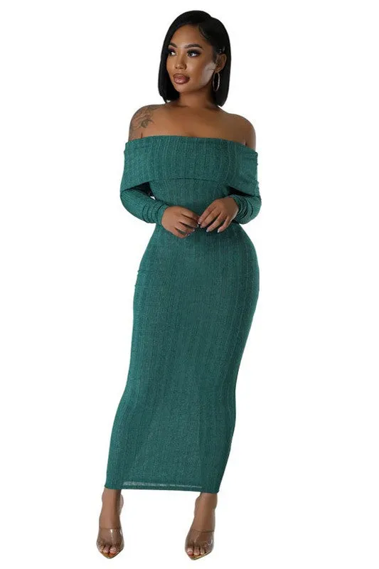 Demure Long Maxi Dress
