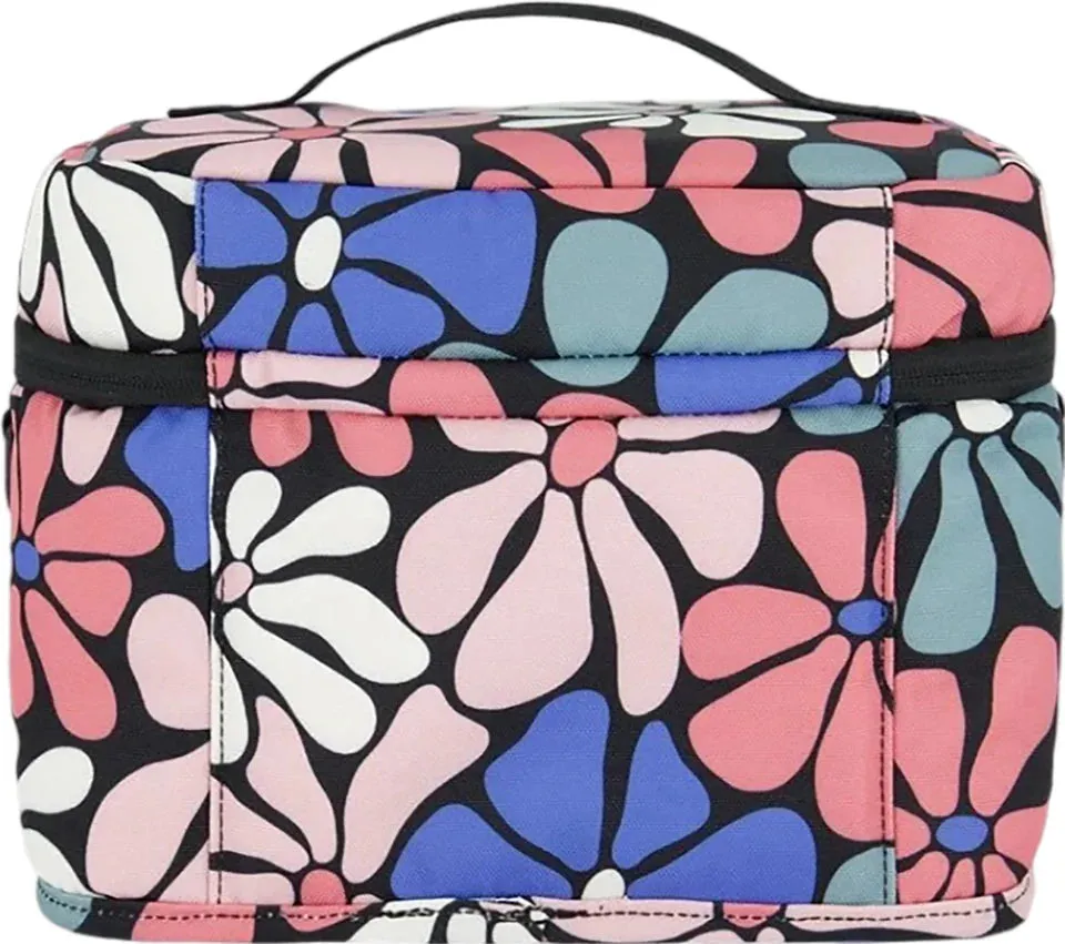 deux par deux Printed Lunch Box - Retro Flowers